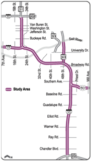 Figure 1: I-10 Study Area