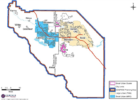 COMPASS GIS Map of Planning Area