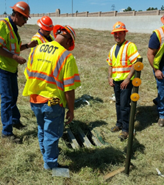 CDOT workers in the field
